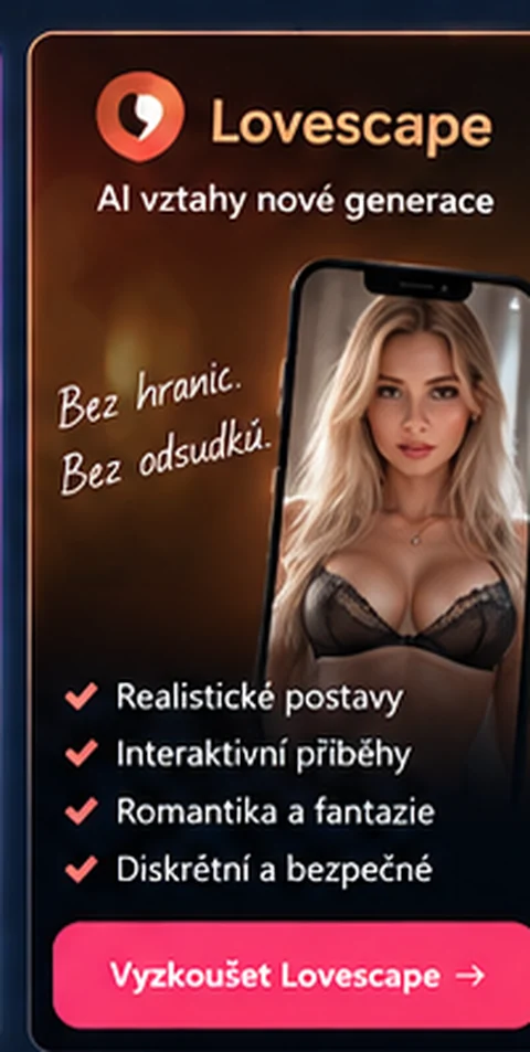 Lovescape AI – ukázka aplikace a funkcí