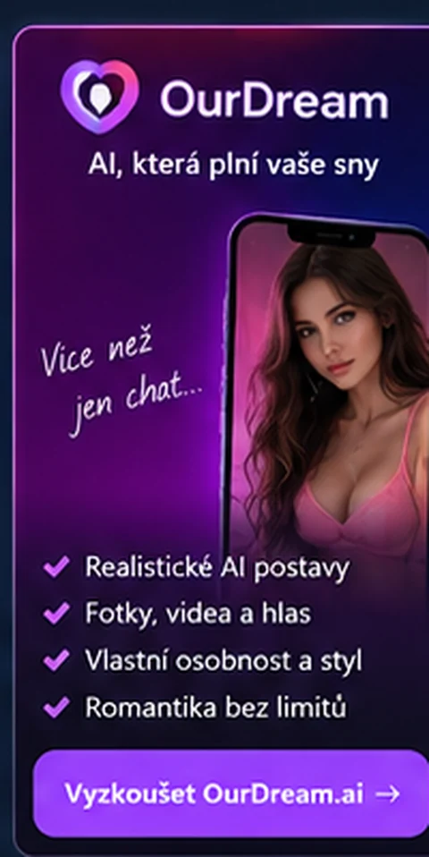 Ourdream AI – ukázka aplikace a funkcí